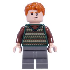 Minifigurka LEGO Fred Weasley, Dark Green Sweater