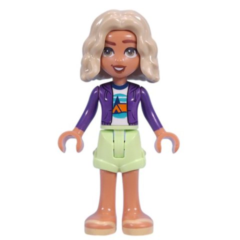 Minifigurka LEGO Nova - Adventure Camp, Yellowish Green Shorts
