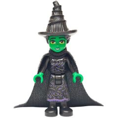 Minifigurka LEGO Elphaba, Black Hat, Cape