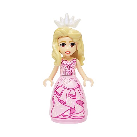 Minifigurka LEGO Glinda, Bright Pink Gown