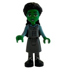 Minifigurka LEGO Elphaba, Dark Bluish Grey Dress
