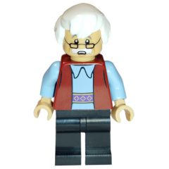 Minifigurka LEGO Geppetto