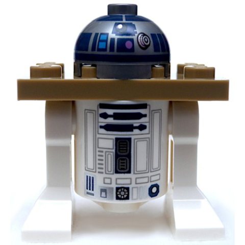Minifigurka LEGO Astromech Droid, R2-D2 - Dual Sided Printed Body, Serving Tray