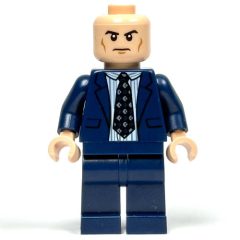 Minifigurka LEGO Professor Charles Xavier, Dark Blue Suit
