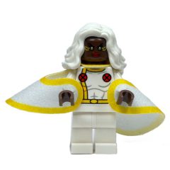 Minifigurka LEGO Storm, White Suit, Umber Brown Head