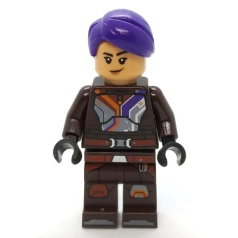 Minifigurka LEGO Sabine Wren, Hair