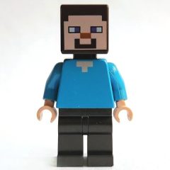 Minifigurka LEGO Steve with Pearl Titanium Legs