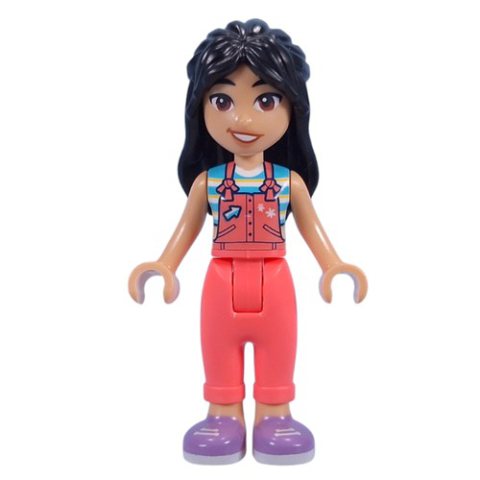 Minifigurka LEGO Liann - Coral Overall