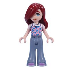Minifigurka LEGO Paisley - Bright Pink Top, Sand Blue Pants