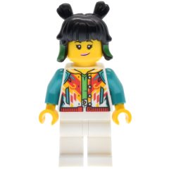 Minifigurka LEGO Mei, Dark Turquoise Torso