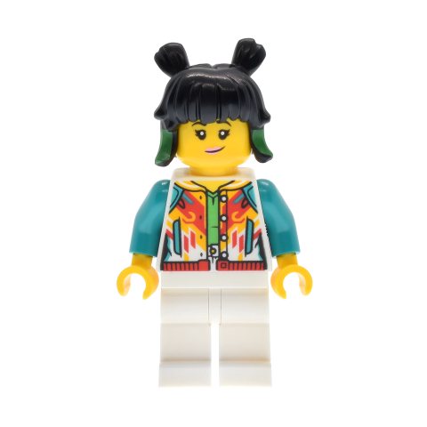 Minifigurka LEGO Mei, Dark Turquoise Torso