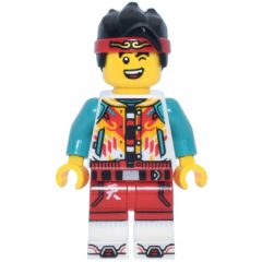 Minifigurka LEGO Monkie Kid, Dark Turquoise Torso
