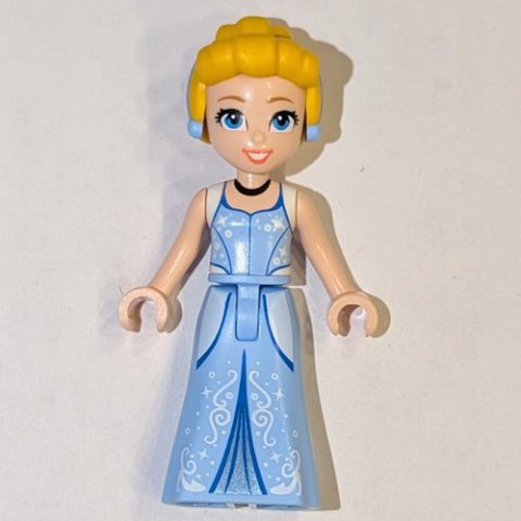 Minifigurka LEGO Cinderella, Bright Light Orange Hair