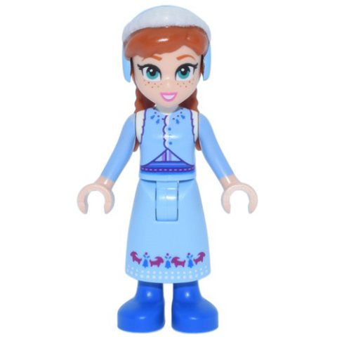 Minifigurka LEGO Anna, Bright Light Blue Hat
