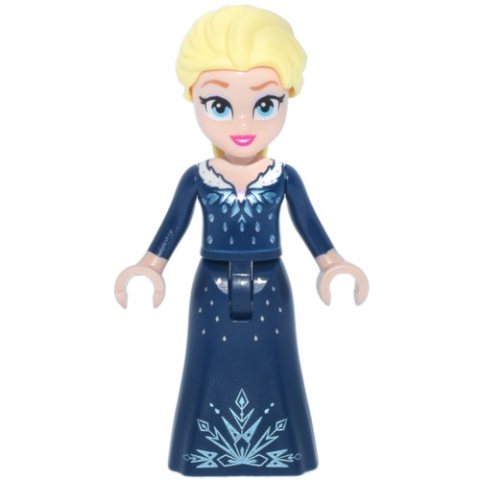 Minifigurka LEGO Elsa, Dark Blue Dress