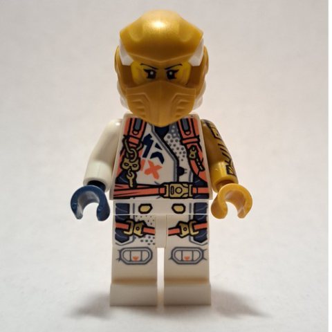 Minifigurka LEGO Sora, Gold Helmet