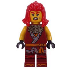 Minifigurka LEGO Wyldfyre, Dark Red Outfit