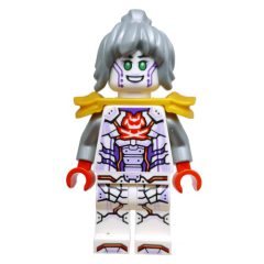 Minifigurka LEGO P.I.X.A.L., White Suit, Silver Hair