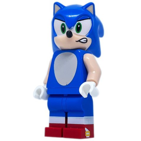 Minifigurka LEGO Sonic the Hedgehog, Smirk