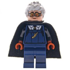 Minifigurka LEGO Madame Hooch, Dark Blue Outfit (19888 Cape)