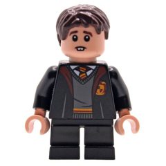 Minifigurka LEGO Neville Longbottom, Gryffindor Robes Open, Short Legs