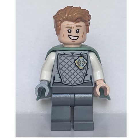 Minifigurka LEGO Gilderoy Lockhart, Light Bluish Gray Duelling Suit