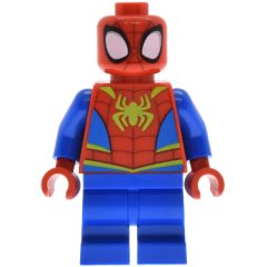 Minifigurka LEGO Spider-Man (Spidey), Medium Legs, Lime Spider Print