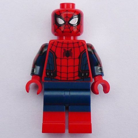 Minifigurka LEGO Spider-Man, Suit with Detailed Black Trim, Plain Legs