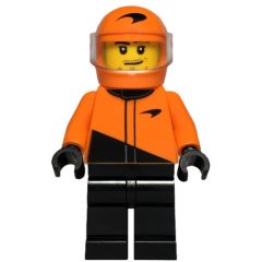 Minifigurka LEGO F1 Driver, McLaren, Orange Suit