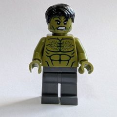 Minifigurka LEGO Hulk, Minifig, Dark Bluish Grey Legs