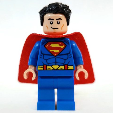 Minifigurka LEGO Superman, Plain Legs, Cape