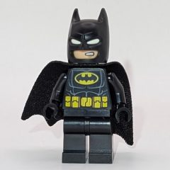 Minifigurka LEGO Batman, Black Suit, Black Cape and Cowl, Sweeping Cape