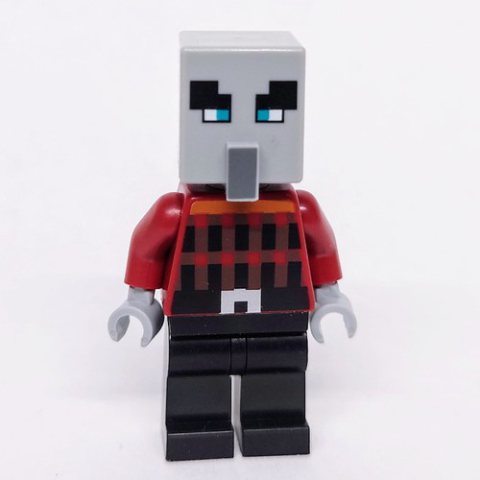 Minifigurka LEGO Pillager, Black Legs, Narrow Eyes