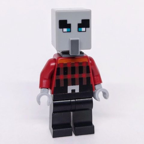Minifigurka LEGO Pillager, Black Legs, Neck Bracket, Narrow Eyes