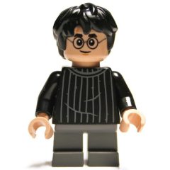 Minifigurka LEGO Harry Potter, Black Sweater, Short Legs