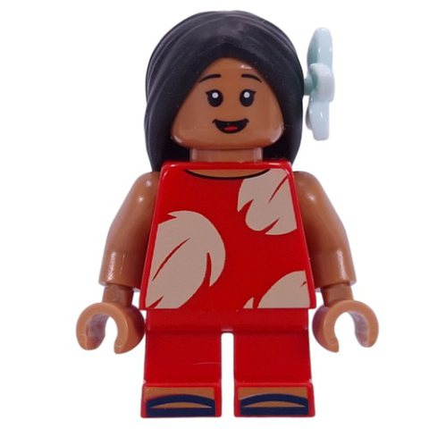 Minifigurka LEGO Lilo, Light Aqua Flower
