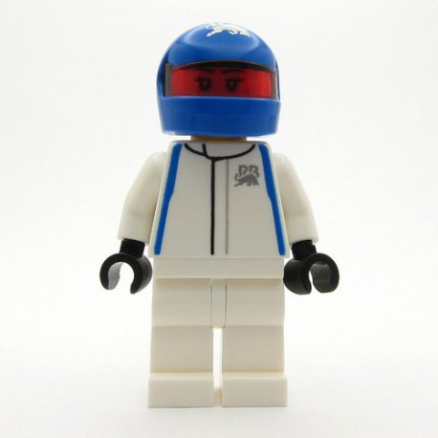 Minifigurka LEGO Visa Cash App Racing Bulls F1 Driver