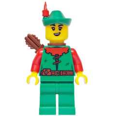Minifigurka LEGO Forestwoman, Nougat Lips