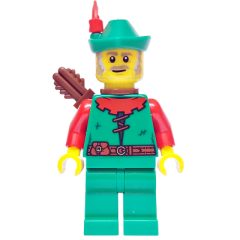 Minifigurka LEGO Forestman, Quiver, Beard