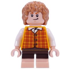 Minifigurka LEGO Meriadoc Brandybuck (Merry), Bright Light Orange Torso