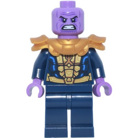 Minifigurka LEGO Thanos, Gold Shoulder Guard