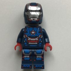 Minifigurka LEGO Iron Patriot MK1, Grey Neckbracket