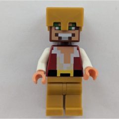 Minifigurka LEGO Minecraft Hero, Gold Helmet