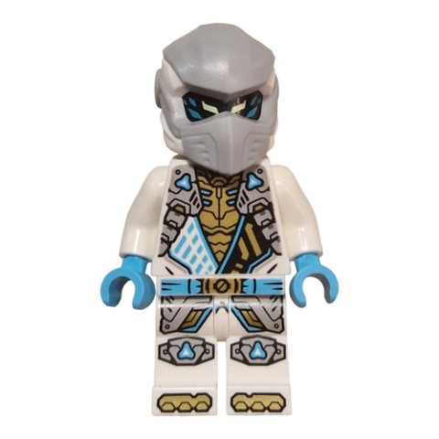 Minifigurka LEGO Zane, Silver Helmet