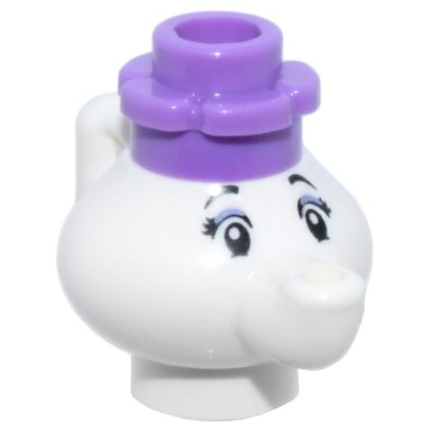 Minifigurka LEGO Mrs. Potts, Medium Lavender Lid