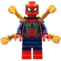 Minifigurka LEGO Iron Spider-Man, Plain Legs, 53451 Claws
