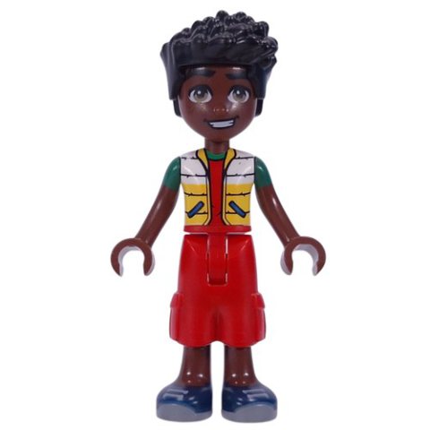 Minifigurka LEGO Zac - White Shirt, Red Pants
