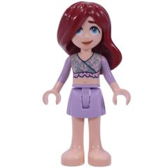 Minifigurka LEGO Paisley - Lavender Top, Shorts
