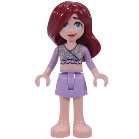Minifigurka LEGO Paisley - Lavender Top, Shorts