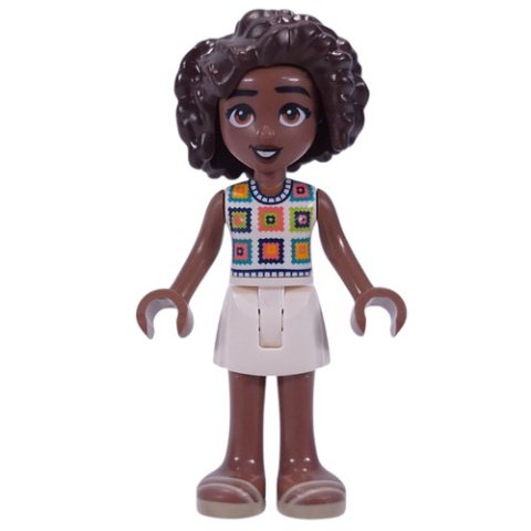 Minifigurka LEGO Aliya - White Shirt, White Shorts
